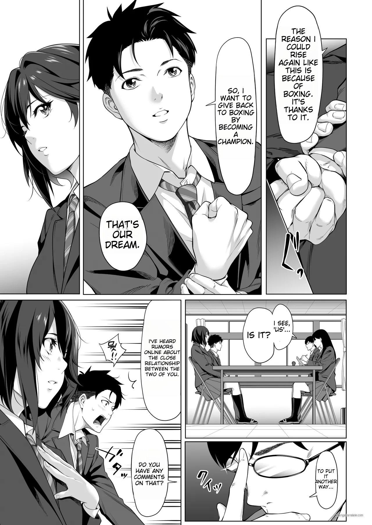 Hentai Manga Comic-On a shivering night... ~The reason why I gave my body to a scumbag junior~-Chapter 1-4